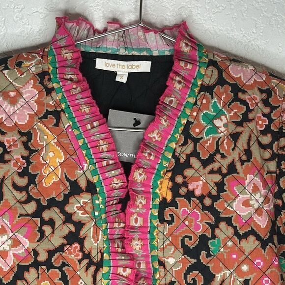 NWT LOVE THE LABEL ADRIENNE JACKET -
CASABLANCA BLACK PRINT Small - Picture 5 of 15